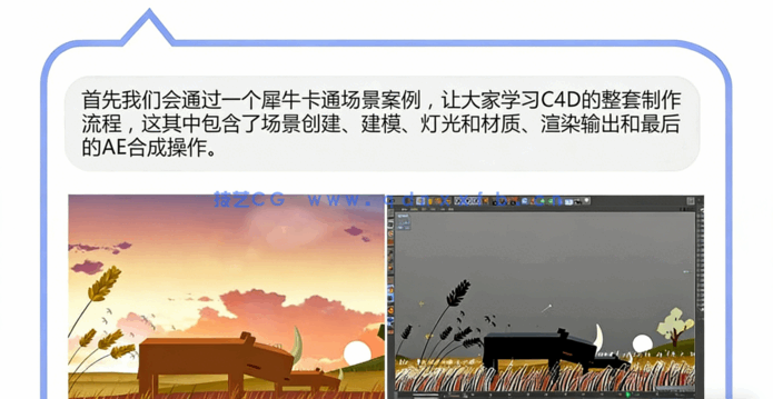 C4D+AE零基础30天速成学习影视特效视频教程合集 (图2)