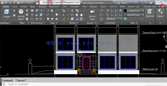 AutoCAD建筑布局设计大师班视频教程(图6)