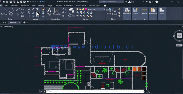 AutoCAD 2025基础入门技术训练视频教程(图5)
