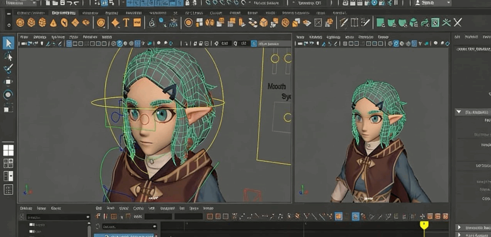Maya角色跳跃动画实例制作视频教程(图6)