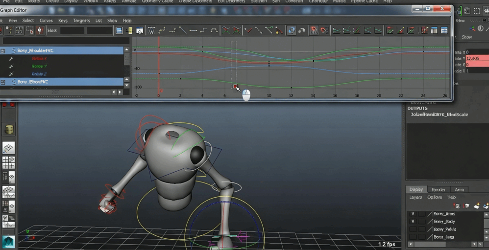 Maya人物角色分层动画大师级课程视频教程(图6)