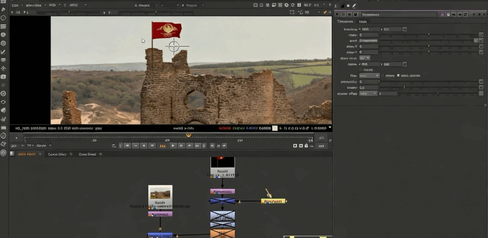 Maya中nCloth旗子旗帜挥舞飘扬技术视频教程(图2)