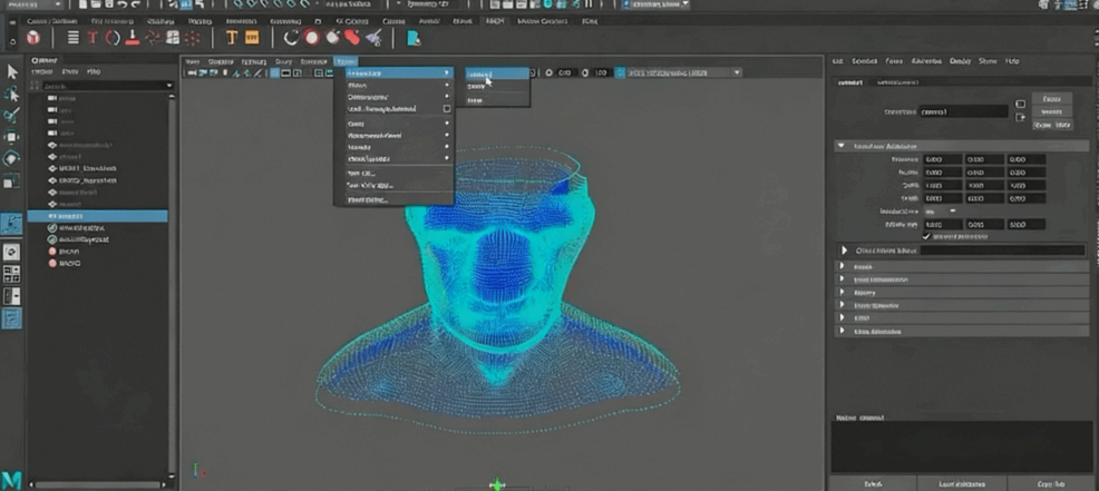 Maya中使用mash创建GUI视觉特效视频教程 (图3)