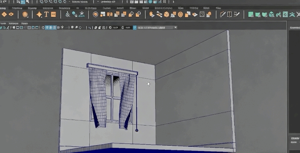 Maya家居卧室实例制作训练视频教程(图4)
