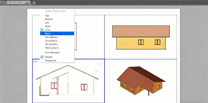 AutoCAD中2D与3D建筑立面技术视频教程 AutoCAD 2D & 3D(图2)