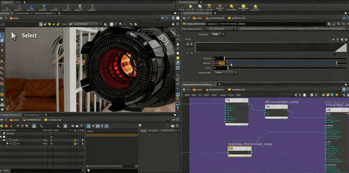 Houdini影视级科幻动作镜头制作完整流程视频教程(图3)