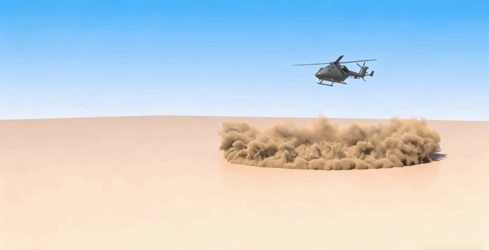 Houdini直升机旋翼扬尘特效制作视频教程(图2)