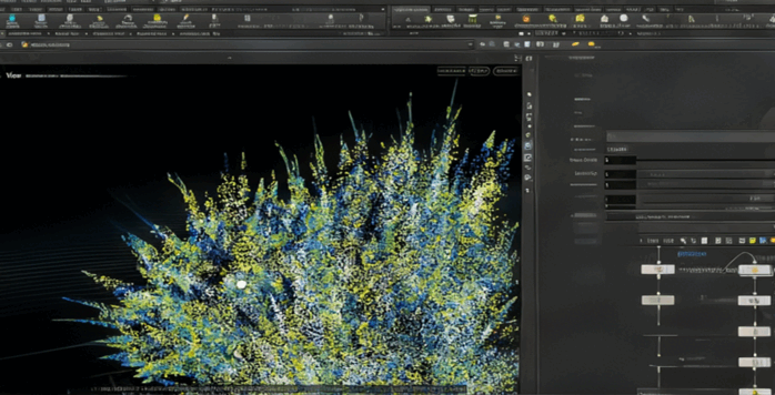 Houdini中Axiom GPU求解器制作火焰和爆炸特效视频(图3)