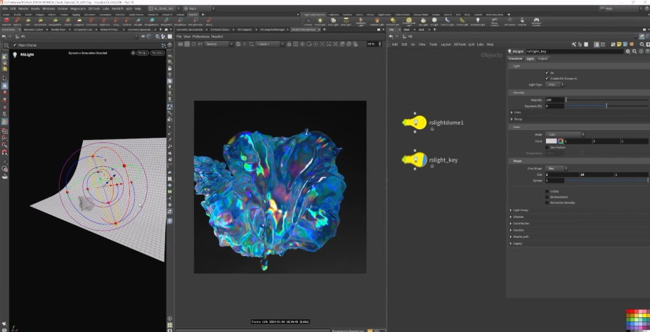 Houdini小规模流体液体特效制作视频教程(图3)
