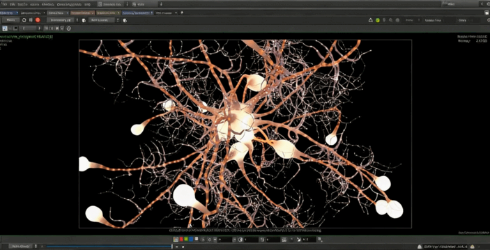 Houdini神经元细胞视觉特效制作视频教程(图5)