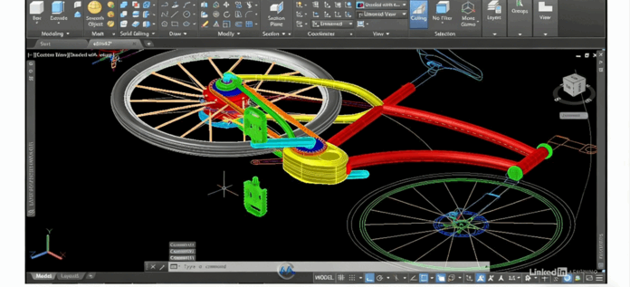 AutoCAD高级3D建模技术训练视频教程 (图5)
