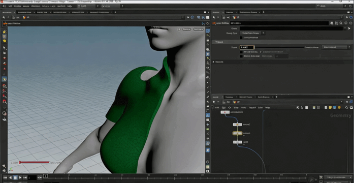 Houdini女精灵角色完整制作流程视频教程(图2)