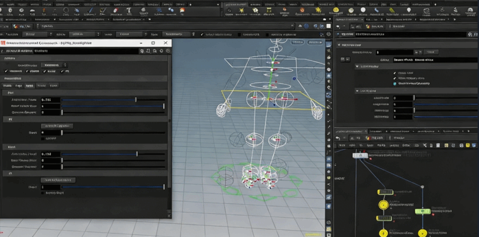 Houdini中KineFX模块游戏角色绑定关键技术视频教程(图3) Houdini中KineFX模块游戏角色绑定关键技术视频教程(图3)
