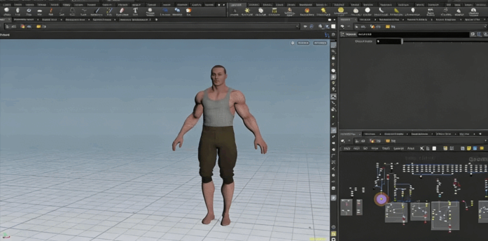 Houdini与KineFX角色骨骼绑定动画核心技术训练视频(图2)