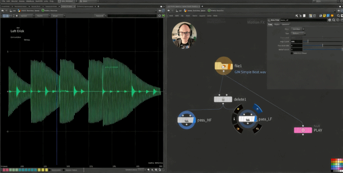 Houdini音频驱动3D动态艺术视觉特效制作视频教程(图6)