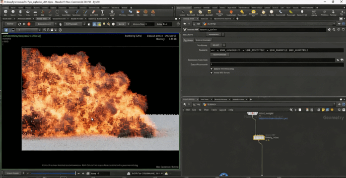 Houdini中Pyro爆炸模拟特效完整制作指南视频教程(图2)