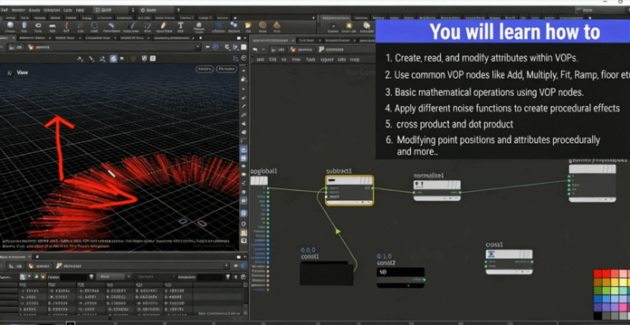 Houdini中VOP核心技术训练视频教程(图4)