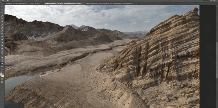 Houdini与Gaea红海山脉西奈古沙漠自然环境制作视频教程(图6)