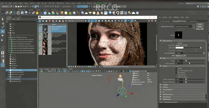 V-Ray Next逼真CG人像灯光照明渲染技术视频教程 (图4)