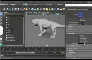 [VRay] Maya 2022中V-Ray 5逼真生物渲染技术视频教程(图1)