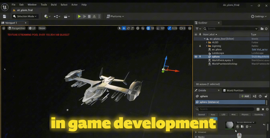 [3dsmax] 垂直起降飞行器游戏模型完整制作流程视频教程(图3)