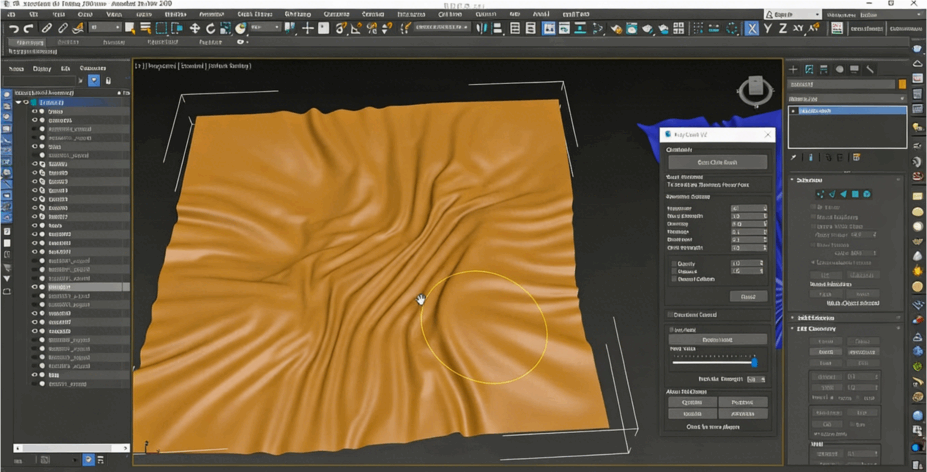 【中文字幕】3dsmax中PolyCloth布料模拟建模制作视频教程(图2)