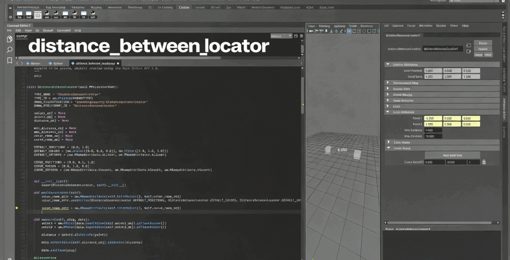 Maya中Python API全面核心使用技术视频教程(图4)