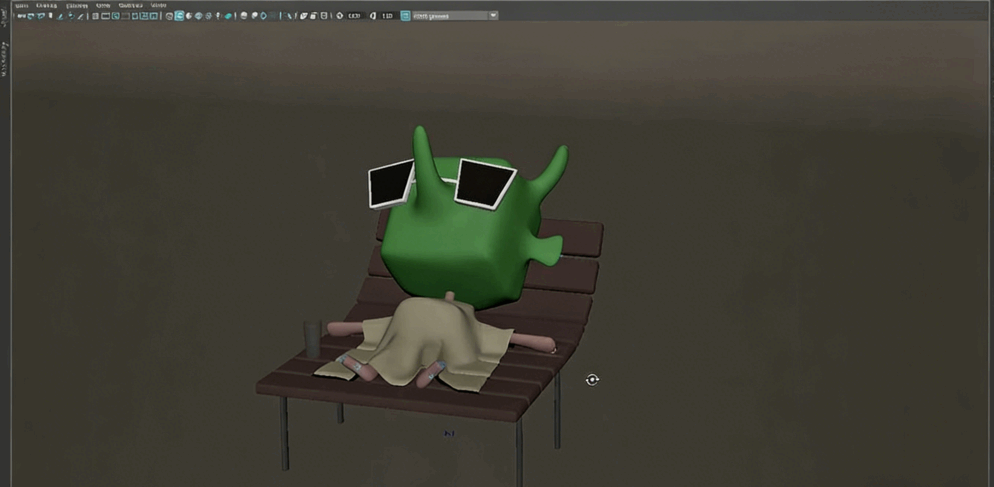Maya 3D卡通人物角色设计训练视频教程(图1)