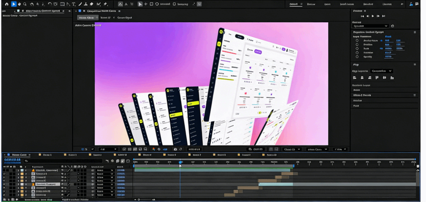 AE制作SaaS产品演示动画完整实例训练视频教程(图5)