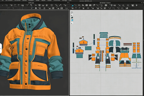 Marvelous Designer] 赛博朋克街头服饰与中世纪铠甲专业服装设计视频教程(图4)