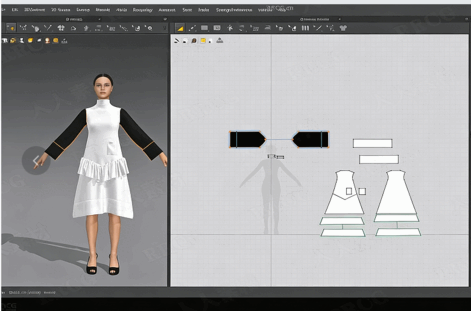 【中文字幕】Marvelous Designer关键核心工具使用(图5)