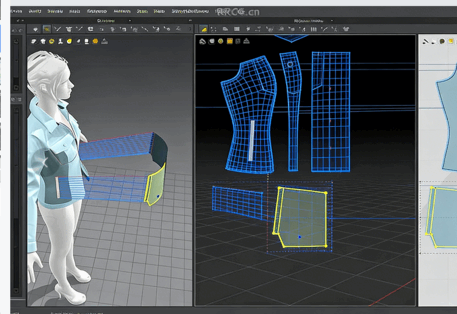 【中文字幕】Marvelous Designer角色服装数字布料(图3)