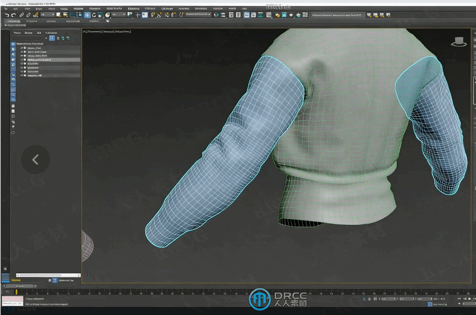 【中文字幕】Marvelous Designer从头开始制作角色服装完整流程视频教程(图6)