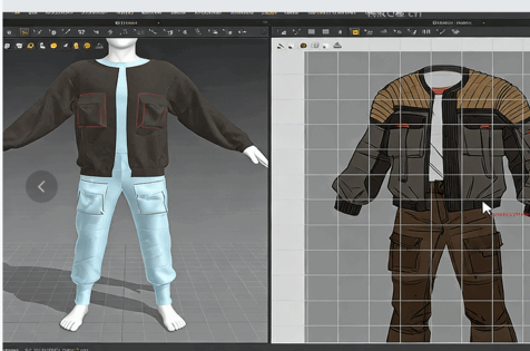 Marvelous Designer 3A级游戏角色服装设计视频教程(图3)