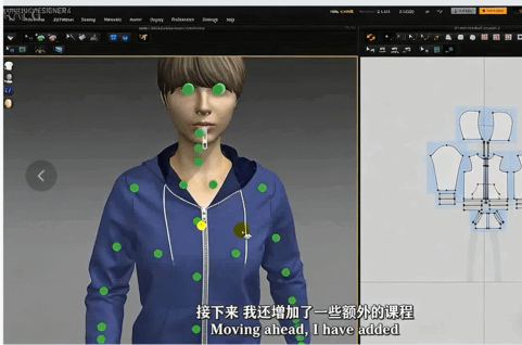 【中文字幕】Marvelous Designer男性衬衫实例制作视频教程(图3)