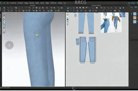Marvelous Designer真实裤子牛仔裤实例制作视频教程(图4)