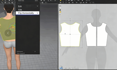 Marvelous Designer与Zbrush女性服装与背包制作视频教程(图2)