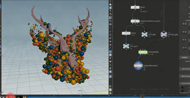 Houdini中Vellum模块视效技术训练视频教程第四季(图4)