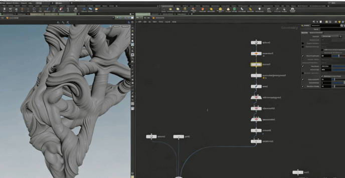 Houdini抽象概念艺术视觉特效制作视频教程第一季(图2)