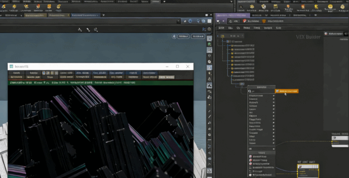 Houdini抽象概念艺术视觉特效制作视频教程第一季(图3)