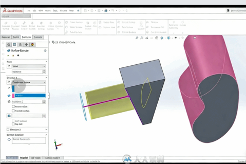 SolidWorks曲面建模高级技术实例训练视频教程(图2)