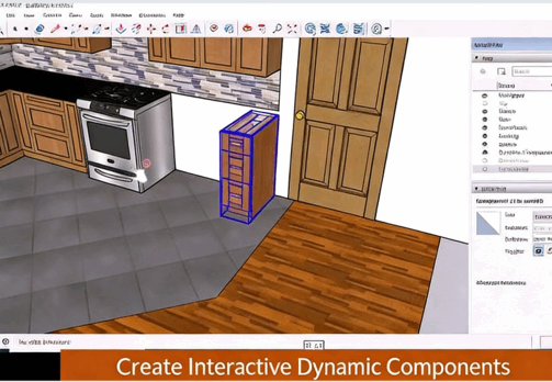 SketchUp Pro厨房设计技能训练视频教程(图4)