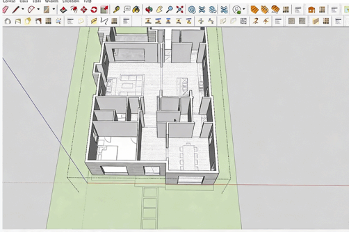 SketchUp房屋建造建筑师基础技能训练视频教程(图4)