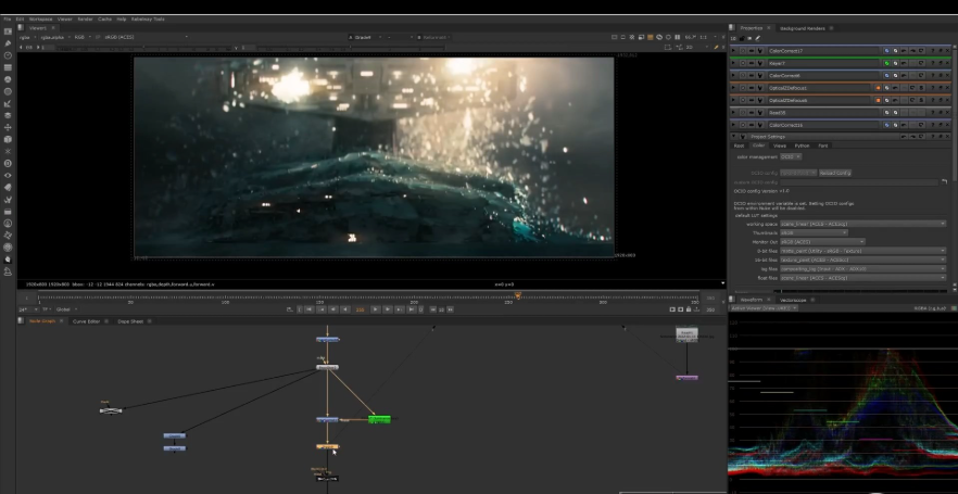 Houdini星球大战母舰破冰而出特效制作视频教程(图5)