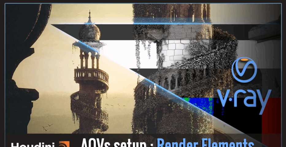 Houdini神秘塔楼程序化建模实例制作视频教程(图3)