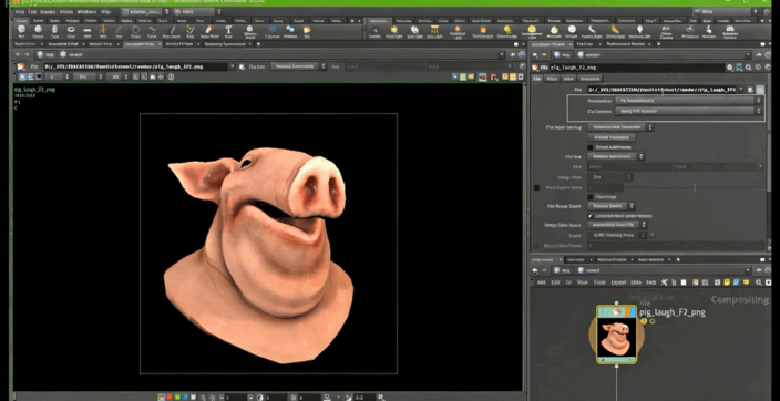  Houdini与其他软件导出动画交换文件格式视频教程(图2)