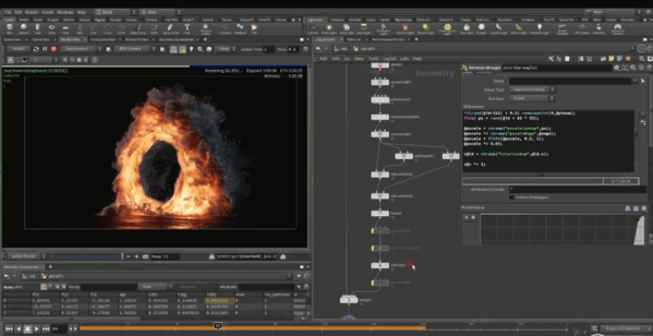 Houdini烟雾火焰粒子视觉特效制作大师级视频教程(图5)