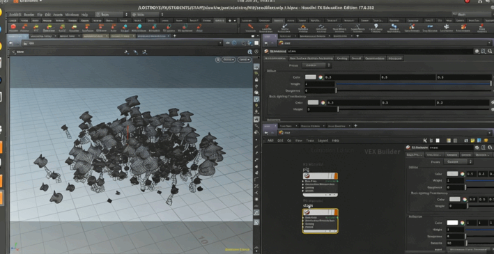  Houdini建筑景观自然环境特效制作视频教程(图4)