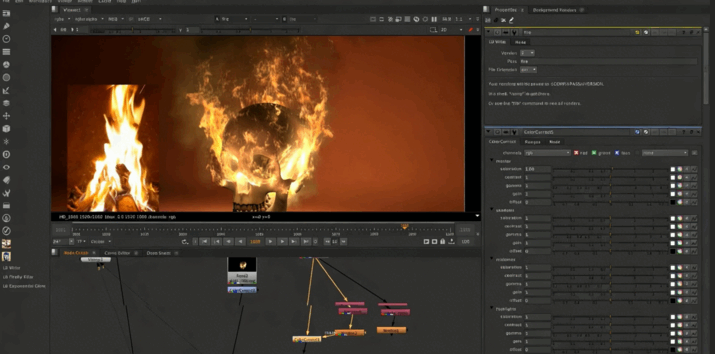 Houdini火焰骷髅头视觉特效实例制作视频教程 (图5)