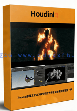 Houdini影视工业VFX视觉特效大师级训练视频教程第一季(图1)